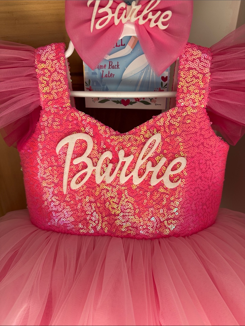 3/4T Barbie Party Dress - Picture 3 of 5